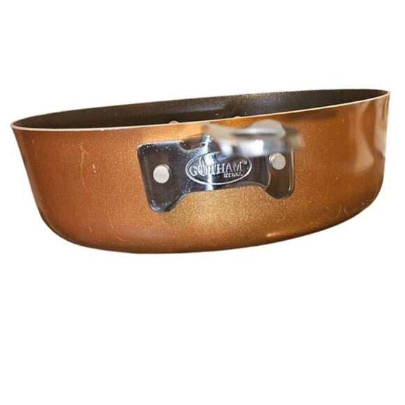 2 Fry Pan Gotham Steel 10" Nonstick  #1 & #2 Glass Lid 3.75qt Cookware - Picture 10 of 15